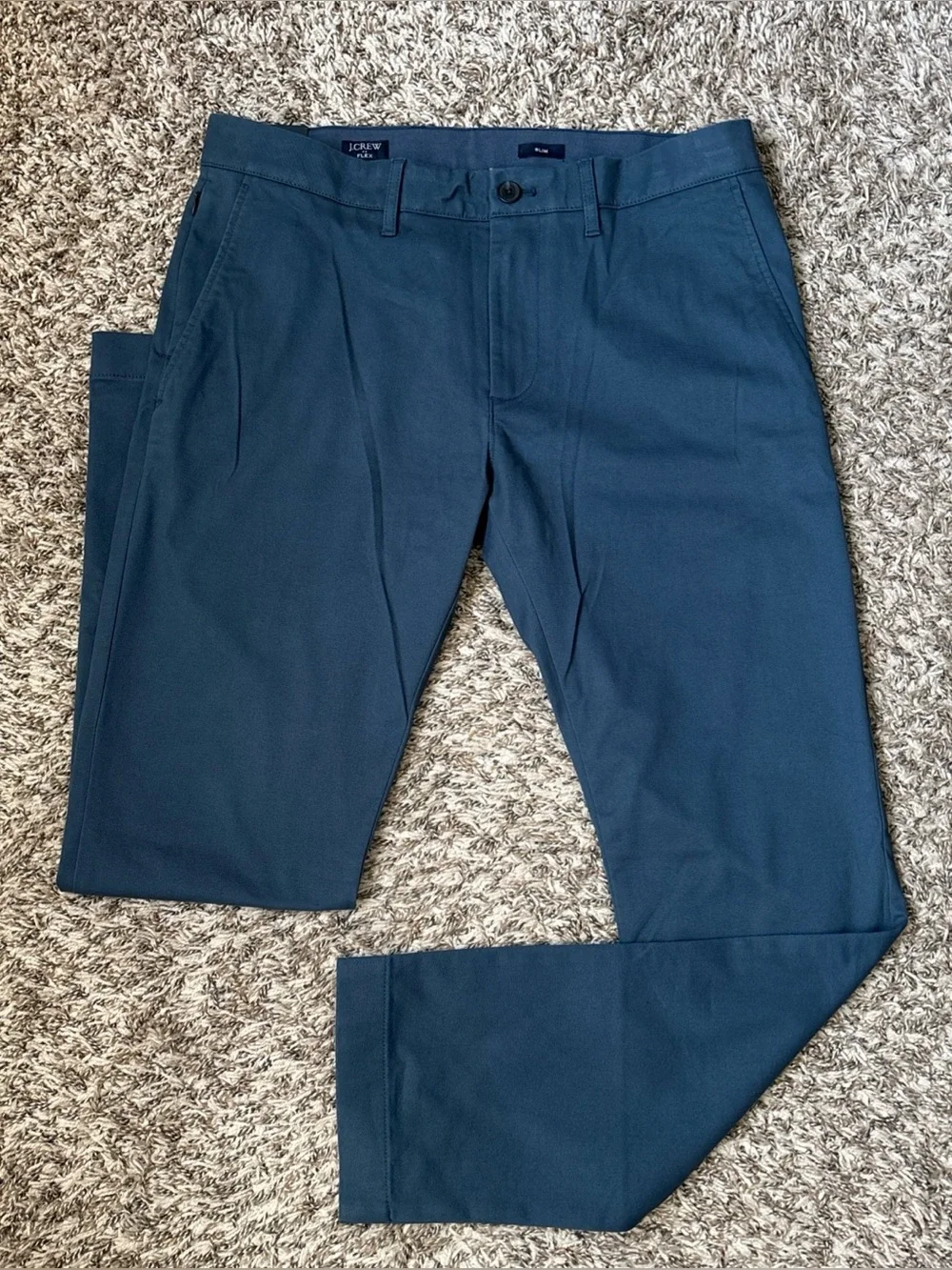 J. Crew Men's Chinos in Slate Blue